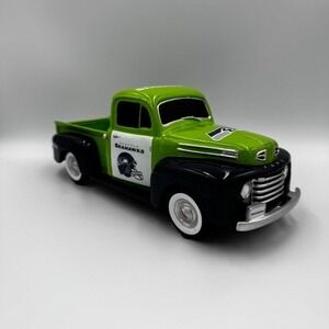 Limited Ed. Hamilton Collection SeattleSeahawks 1948 Ford Pickup Truck Sculpture